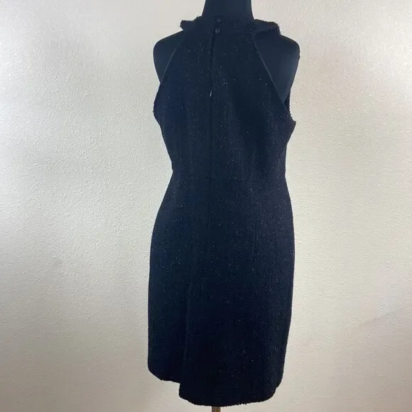 VINTAGE INC INTERNATIONAL CONCEPTS WOMEN BLACK AND SILVER DRESS SIZE 12 - Picture 9 of 16